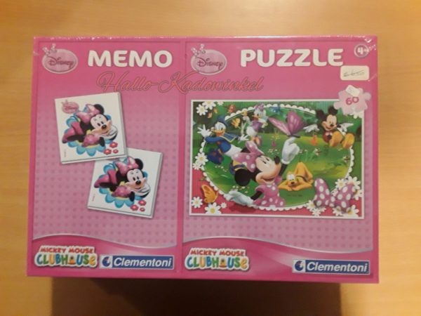 Minniemouse memo/puzzel